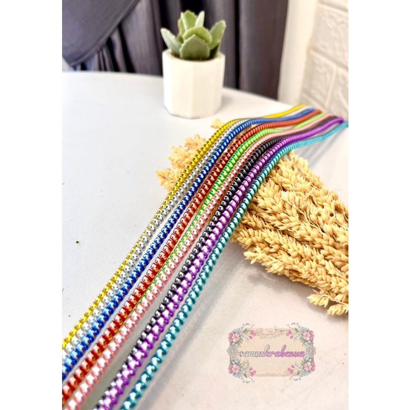 RT94 Pelilit Kabel Spiral Warna Metalic Pelindung Cable Hp Charger Universal Cord Protector solid Color glossy SB3484