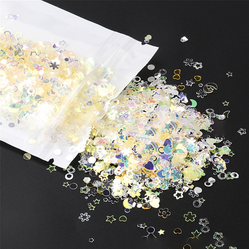 SIY  Resin Mold Filling Filler DIY Nail Art Stickers Decoration Mixed Glitter Sequins