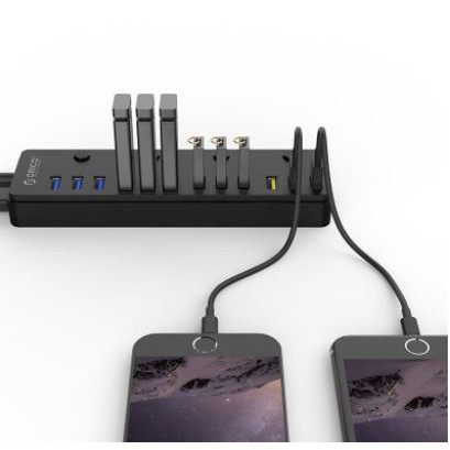 Usb 3.0 hub orico 12 port on off switch 5Gbps bc1.2 charger adapter p12-u3 - Terminal usb3.0 12 slot saklar p12u3