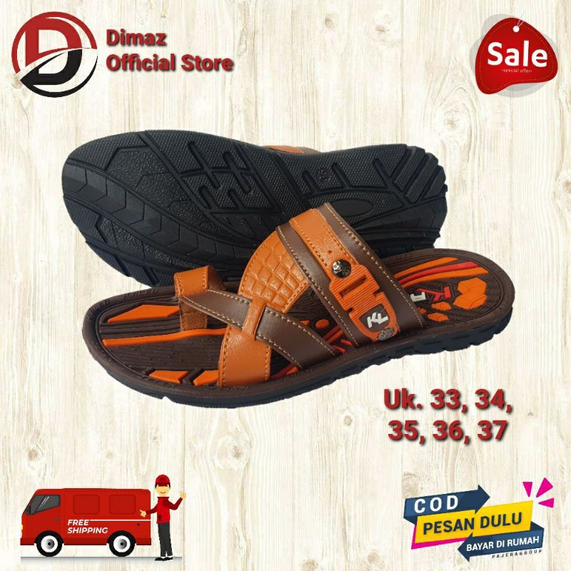 Sandal Anak Pria Kaleo Japit uk.33-37
