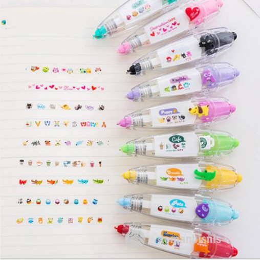 

Correction tape Sticker Lucu Unik Imut Praktis Murah