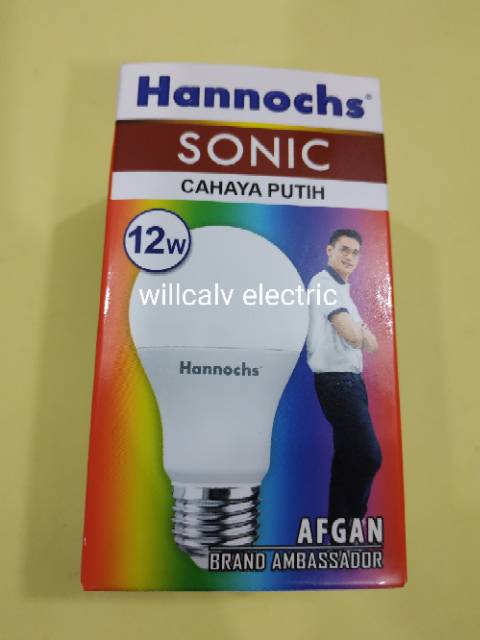 HANNOCHS SONIC 12W 12WATT 12 WATT - LAMPU LED HANNOCHS SONIC 12W 12WATT 12 W CAHAYA PUTIH