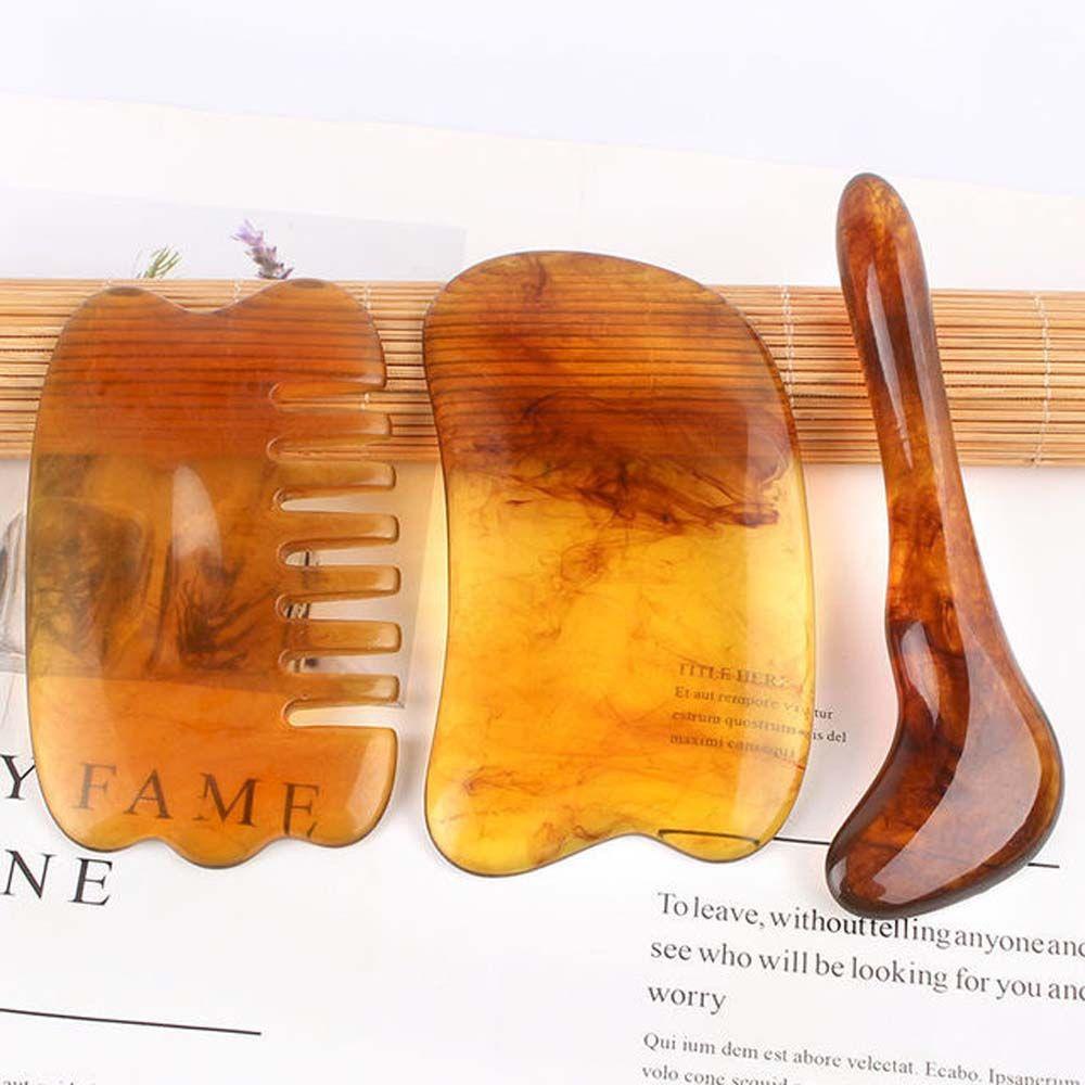 Mxbeauty Guasha Board Relaksasi Perawatan Tubuh Alat Kulit Piring Titik Pemicu Penghilang Kerut Body Scraping Massager