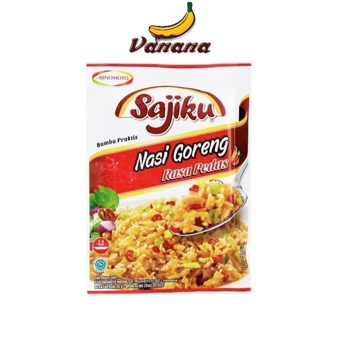 

SAJIKU NASI GORENG PEDAS / BUMBU MASAK INSTAN NASGOR AJINOMOTO SACHET