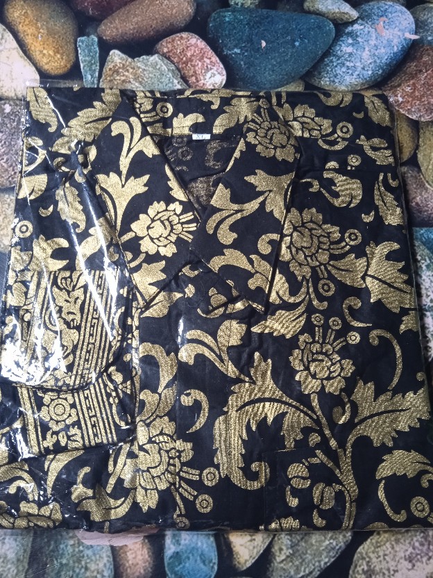 Baju Batik Pria Gus Azmi Syubbanul Muslimin Batik Katun Halus Hadroh Azzahir Hilwa Ala Santri Modern