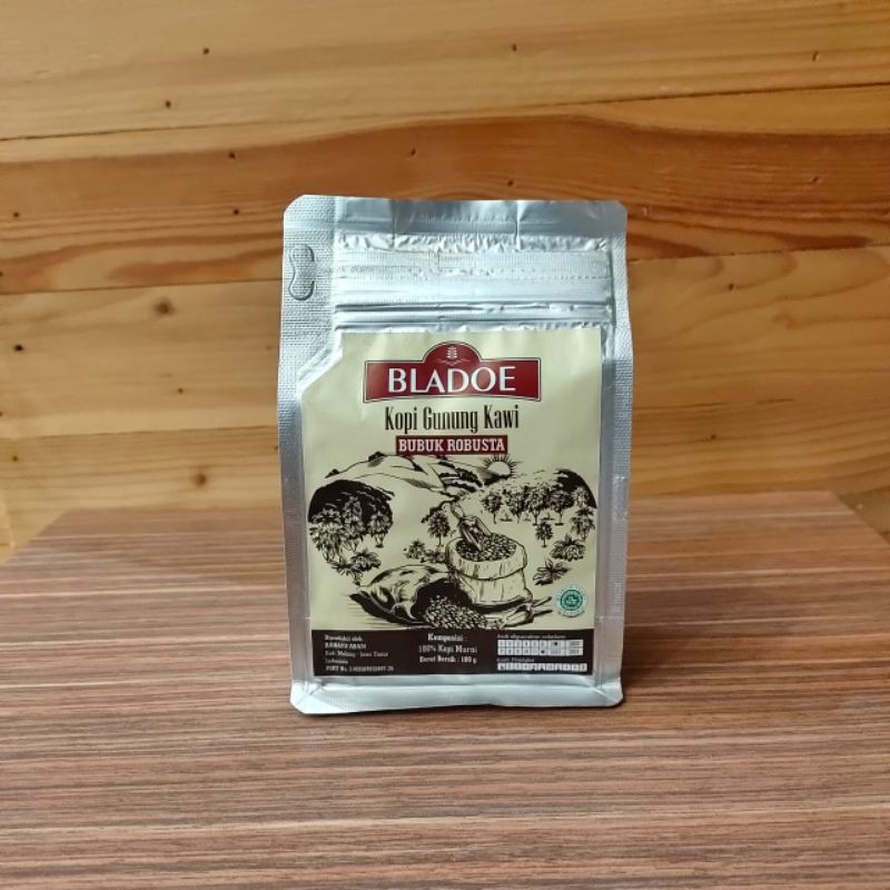 

PALING MANTAB !! Kopi Bubuk Robusta 180gr by Bladoe SKOMILL
