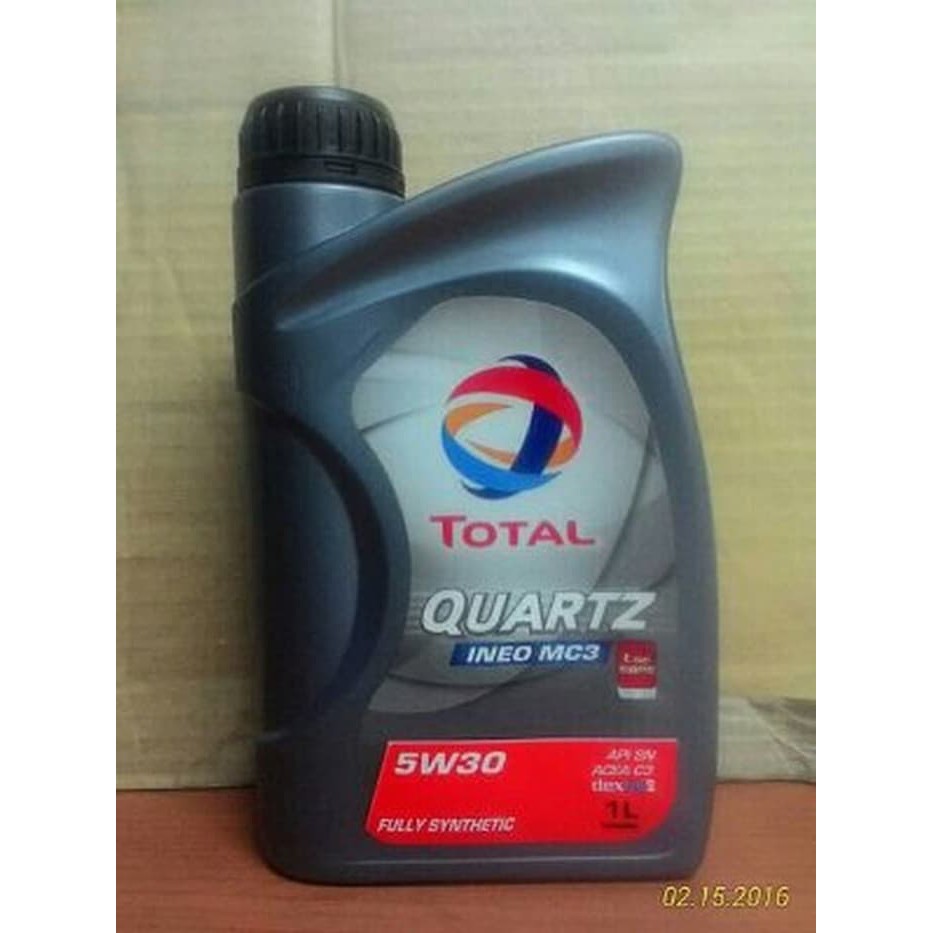 STOK TERAKHIR Oli Mobil TOTAL Quartz Ineo 5w30 Dexos2 sparepart m