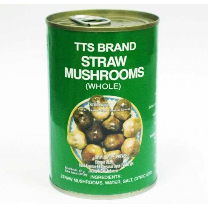 

Promo !! Straw Mushroom TTS Jamur Merang 425gr Tiongkok Terbaru