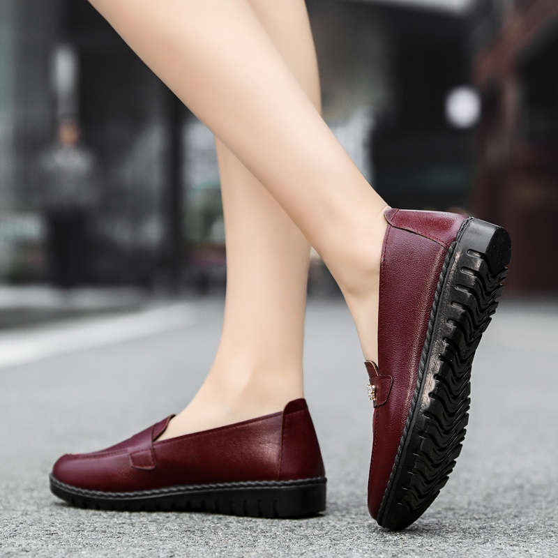 Sepatu Flats Wanita Loafer Import Sepatu Kerja Wanita