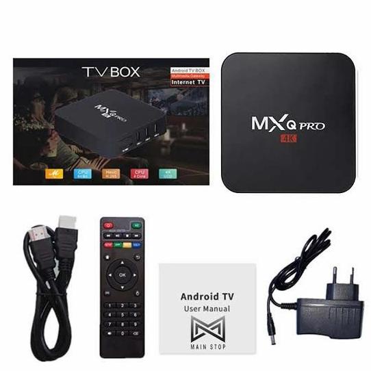 TV BOX MXQ PRO 4K RAM 2GB / 16GB ANDROID 10 / TV BOX FLECO / STB MX9 Termurah