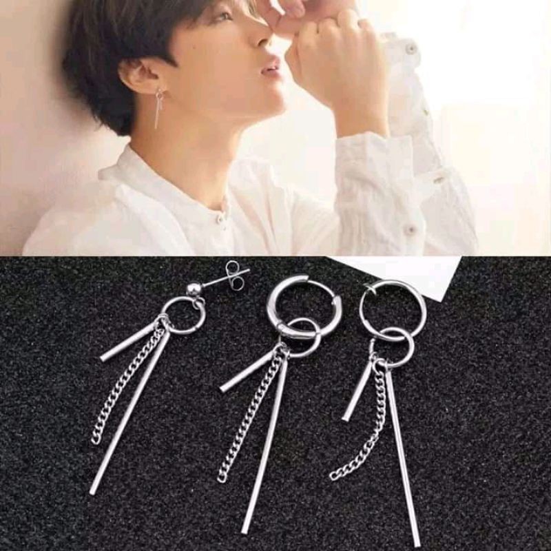 Anting style KOREA / anting jepit / Anting pria / anting style / ANTING KOREA TITANIUM