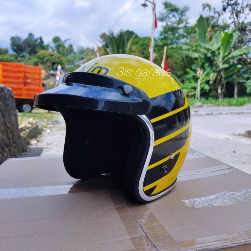 HELM MAXIM OJOL INDONESIA KACA VENOM/SNAIL TERMURAH