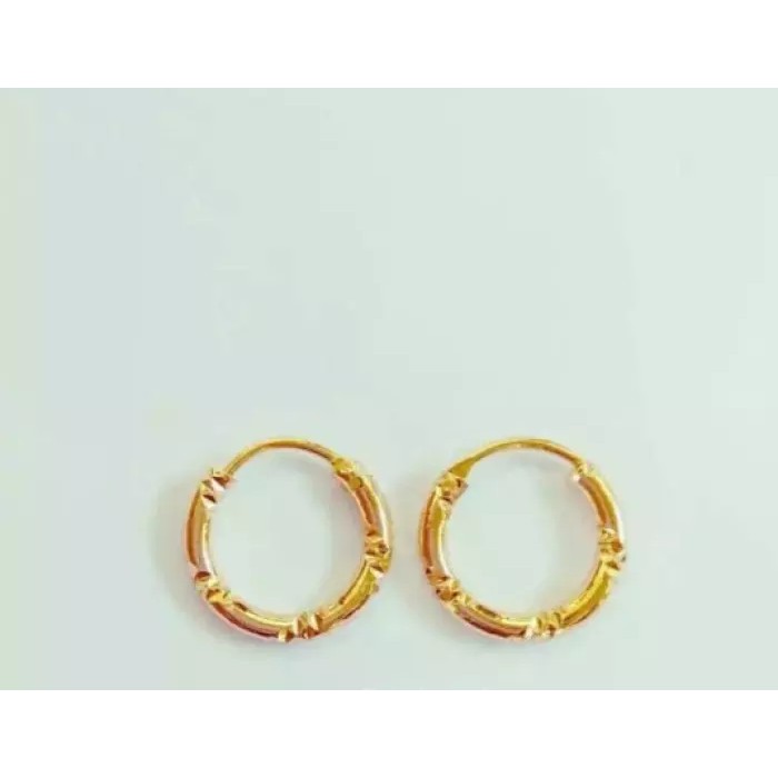 ANTING RING RING BULAT 3 UKURAN BISA UNTUK ANAK DAN DEWASA BAHAN XUPING AWET