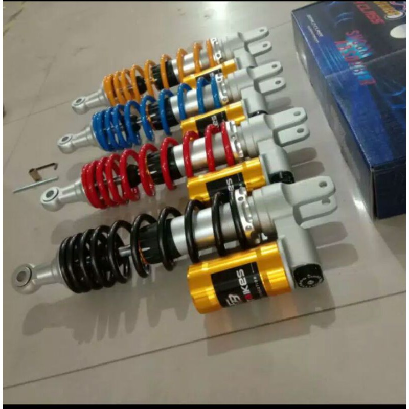 Shock tabung bawah matic uk 330mm click tabung fungsi fastbikes motor mio beat vario 125 /150 Dll