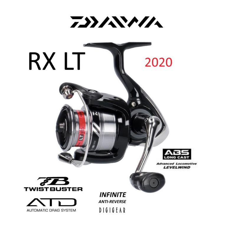 REEL PANCING SPINNING DAIWA RX LT 3000,4000,5000,6000-C NEW 2020