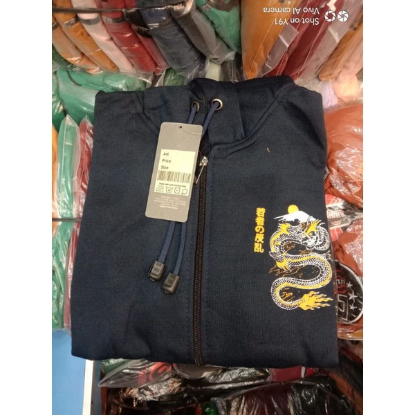 jaket resleting anak naga terbaru /jaket resleting anak SD/usia 6_13 th