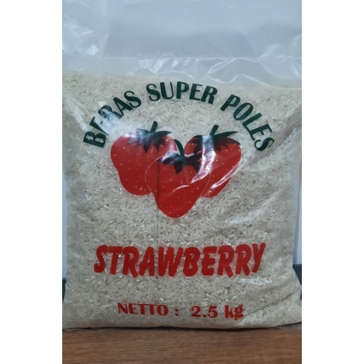 beras strawberry beras c4 beras super 2.5kg