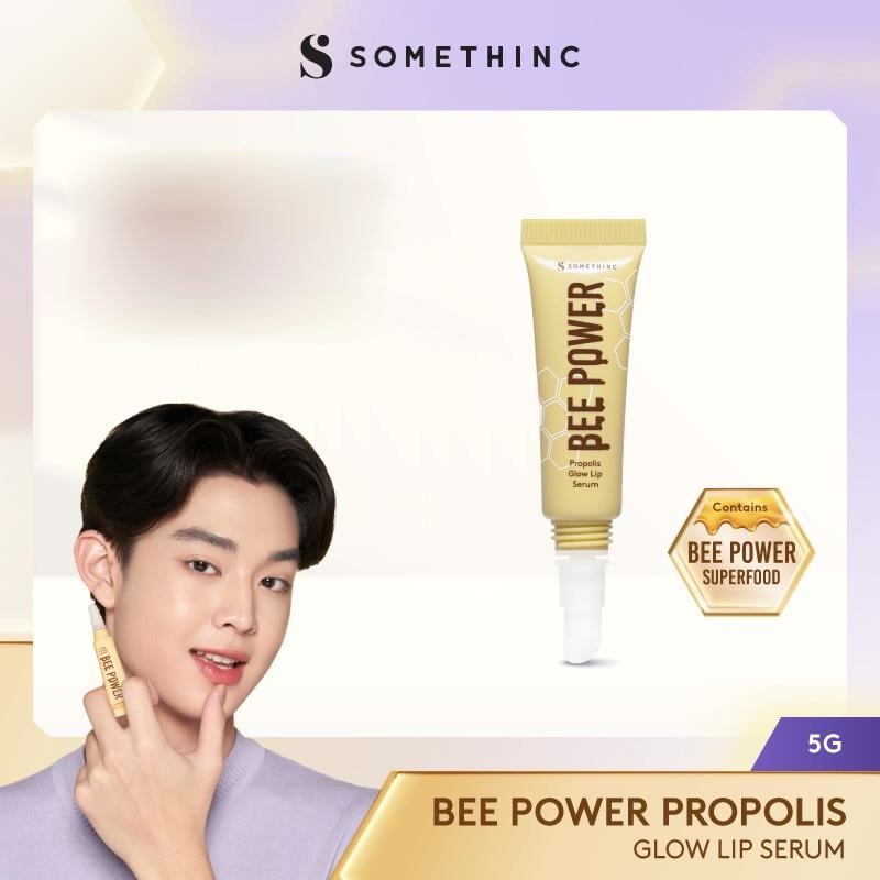 ★ BB ★ SOMETHINC Bee Power Propolis Glow Lip Serum - Serum Bibir