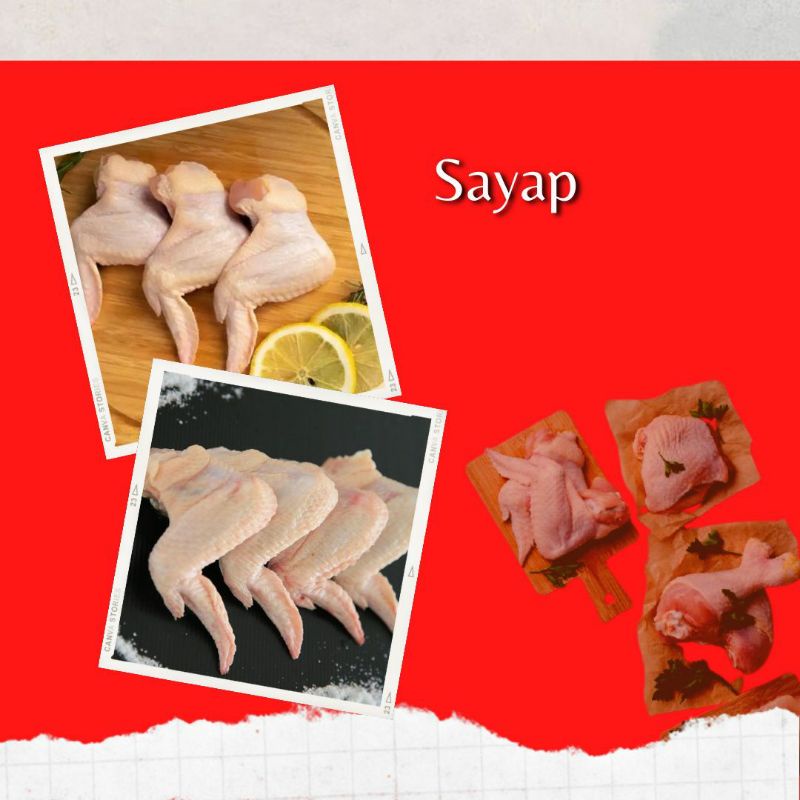 

Sayap ayam 1kg wings