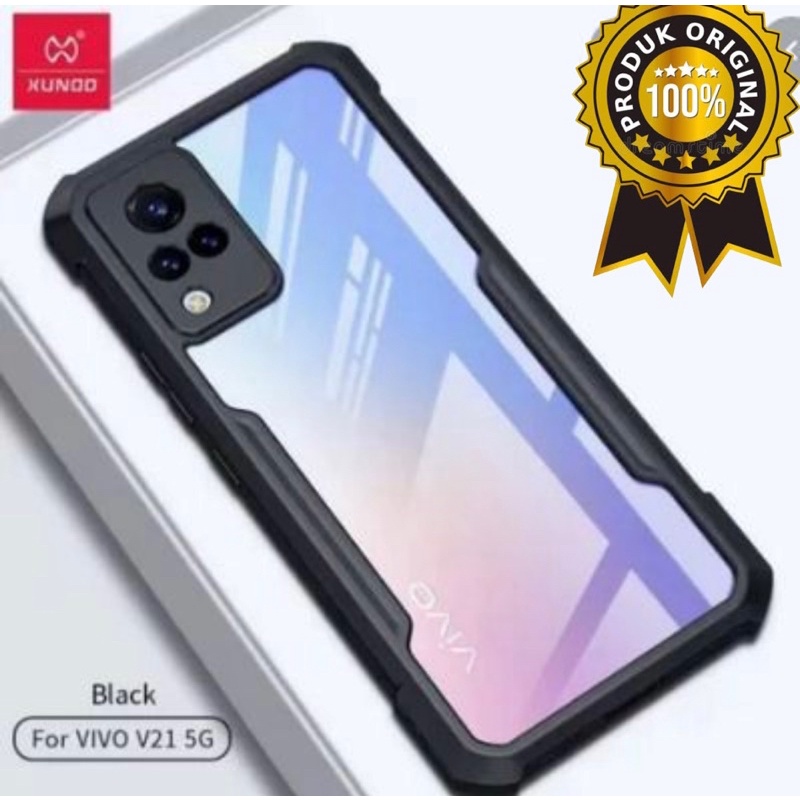 Case Xundd Original Vivo V21 5G / V21e Soft Hard Case Hybird - Black
