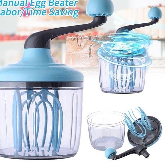 Harga Bersahabat BLENDER Manual TANPA LISTRIK CREAM WHISK / Hand Mixer Manual
