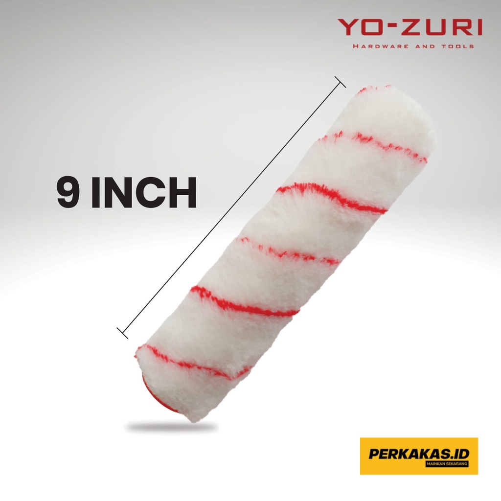 Bulu Kuas Roll Cat Refil 9 Inch YOZURI