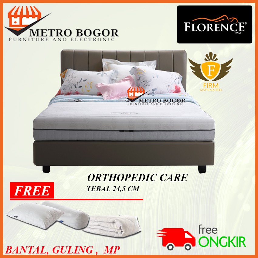 Kasur Springbed Florence Orthopedic Care Full Set Spring bed