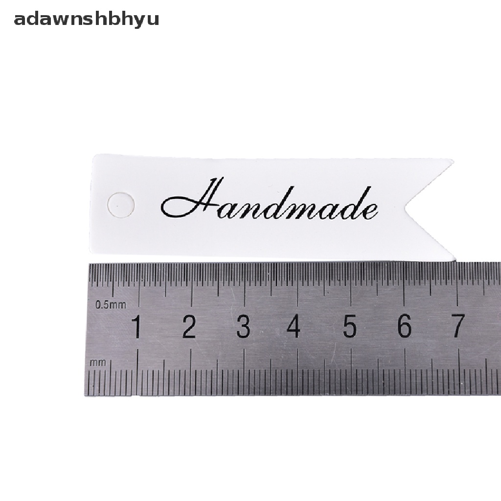 Adawnshbhyu 100tag Kertas Kraft Vintage Harga Kado Craft Card Name DIY Tag Sovenir Pernikahan