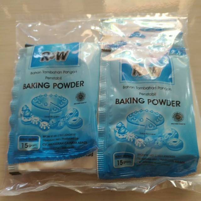 

Baking powder sachet