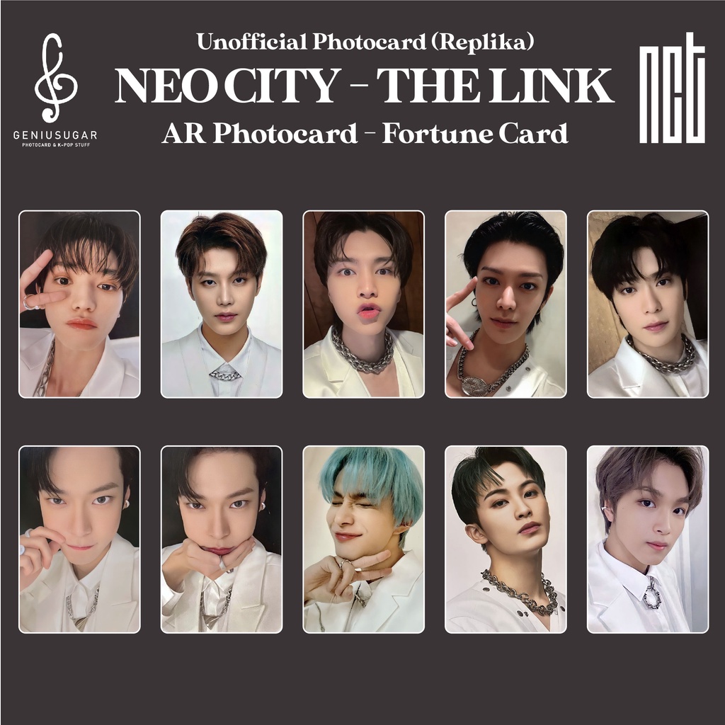 [REPLIKA NCT 127] PHOTOCARD NEO CITY - THE LINK UNOFFICIAL