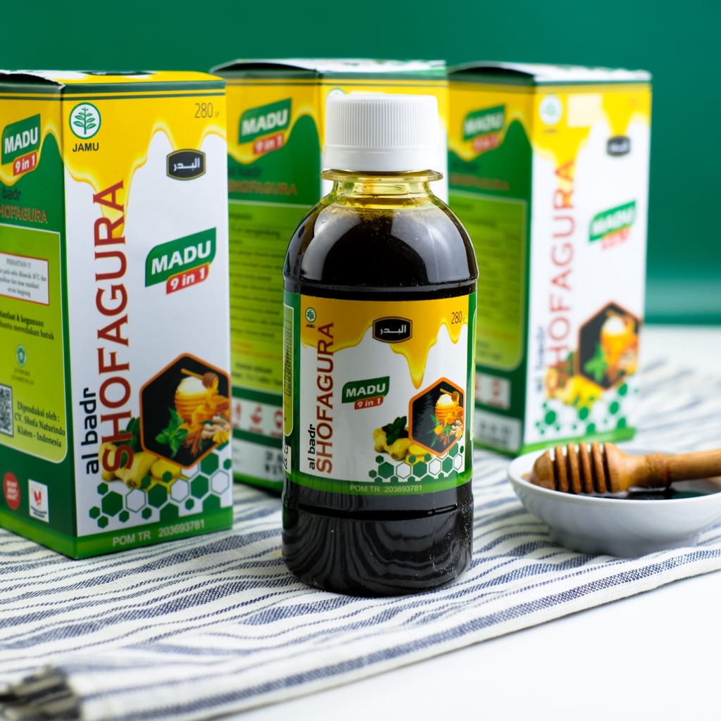 

Madu Kencur Al Badr Shofagura 280 Gr Obat Herbal Batuk dan Asma