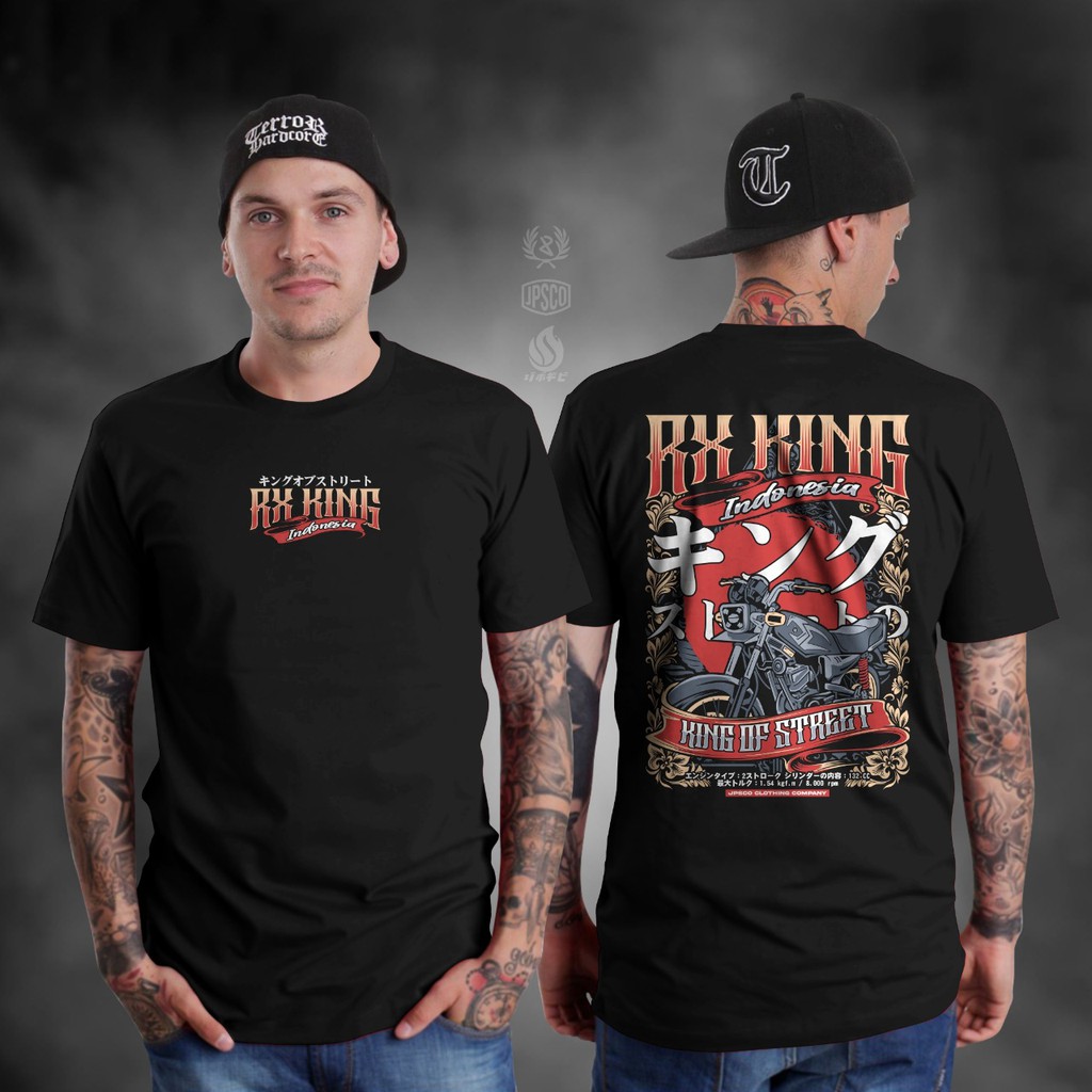 KAOS RX KING KAOS YAMAHA RX KING INDONESIA BAJU RX KING OF STREET