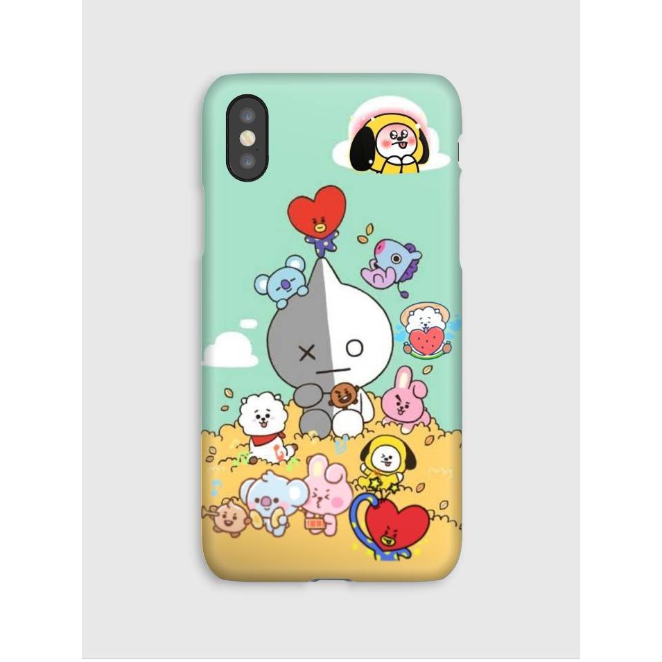 BT21 CUSTOM CASE SAMSUNG A11 SONY XPERIA M5 COOLPAD SKY 3 SAMSUNG OPPO A92 SAMSUNG J6 PRIME LG G5