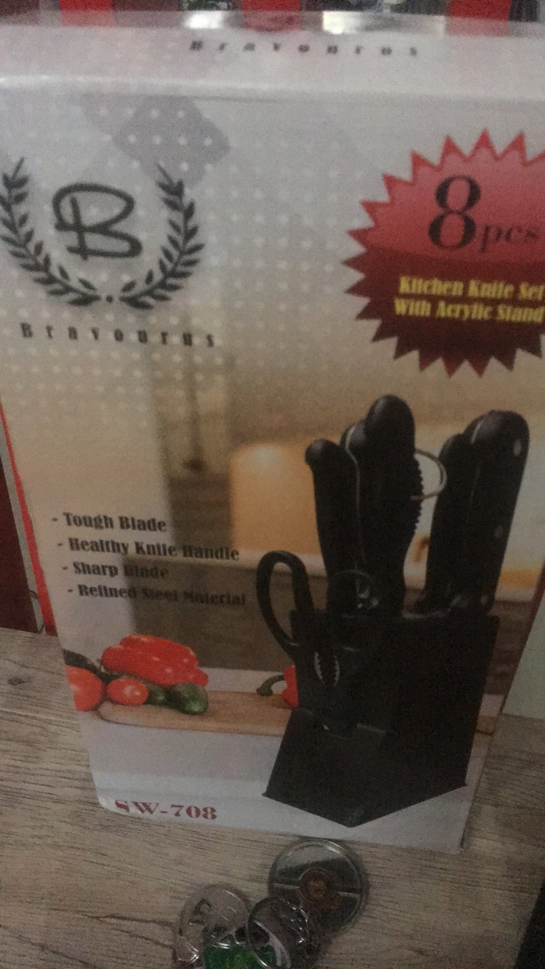 Pisau Set Bravorous 8 In 1