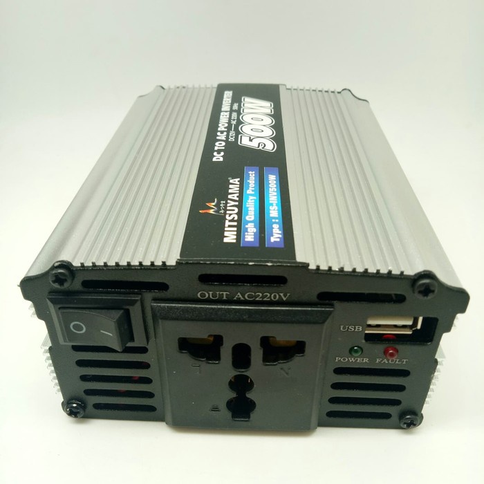 COD INVERTER MITSUYAMA MS 500 POWER INVERTER MS 500 RUBAH DC MENJADI AC INVERTER