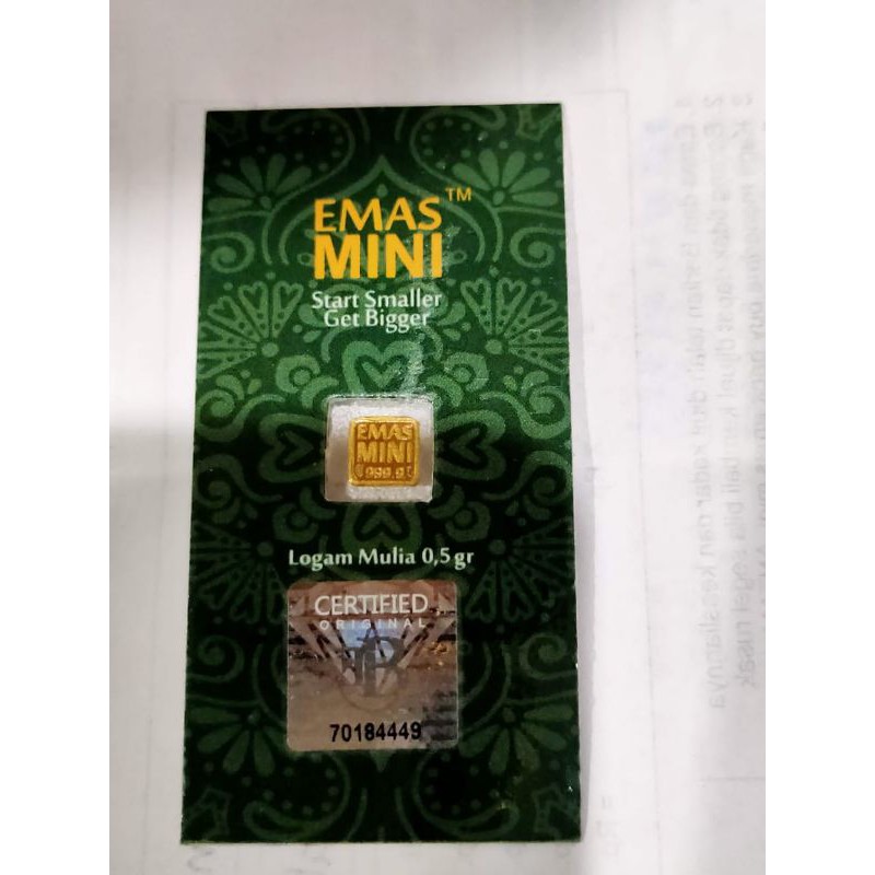 Emas Mini 0,5 gr