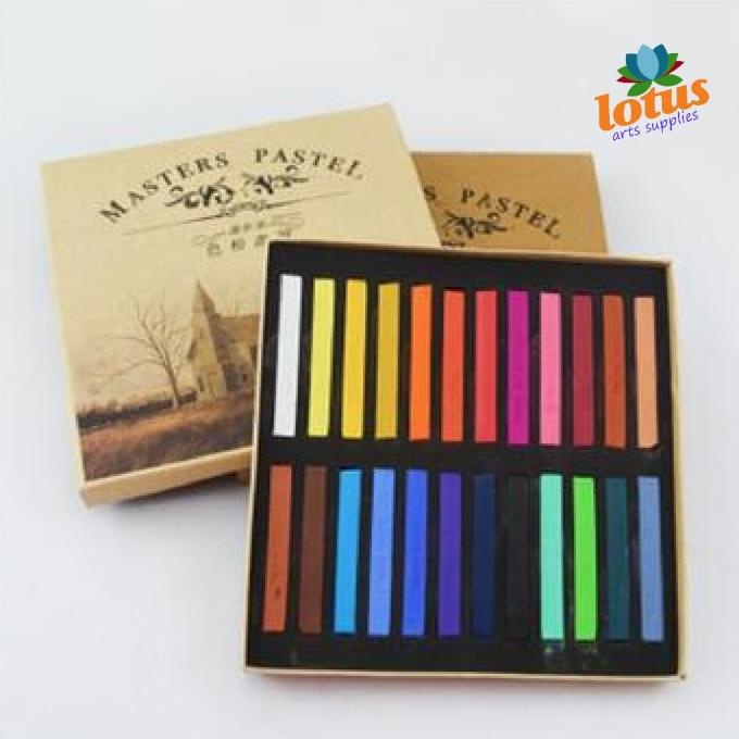 

[COD] Maries Masters Soft Pastel Hair Chalk set 24 CUCI GUDANG Kode 706