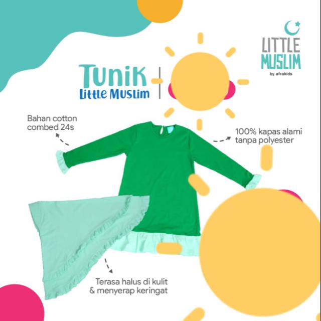 Tunik Anak Afrakids LM012