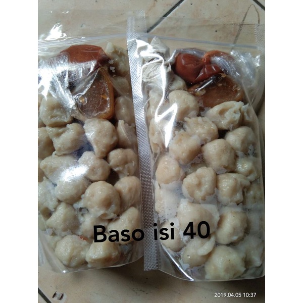 

Baso ayam Teh tari Isi 40Bji