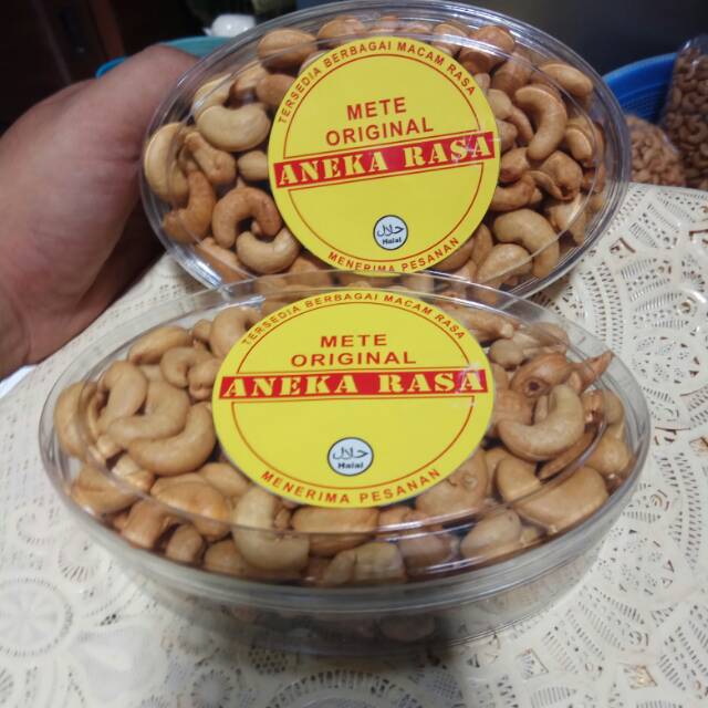 Jual Kacang Mete Goreng Super Keutuhan Kemasan Gr Shopee Indonesia