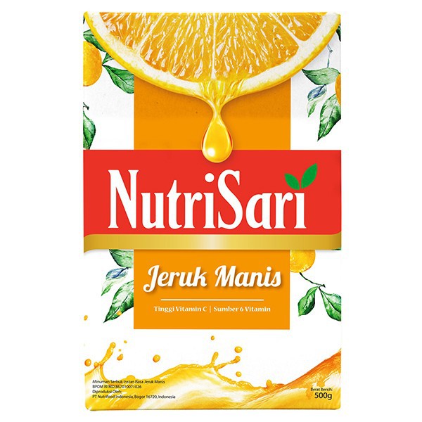 

NutriSari Jeruk Manis 500 gr