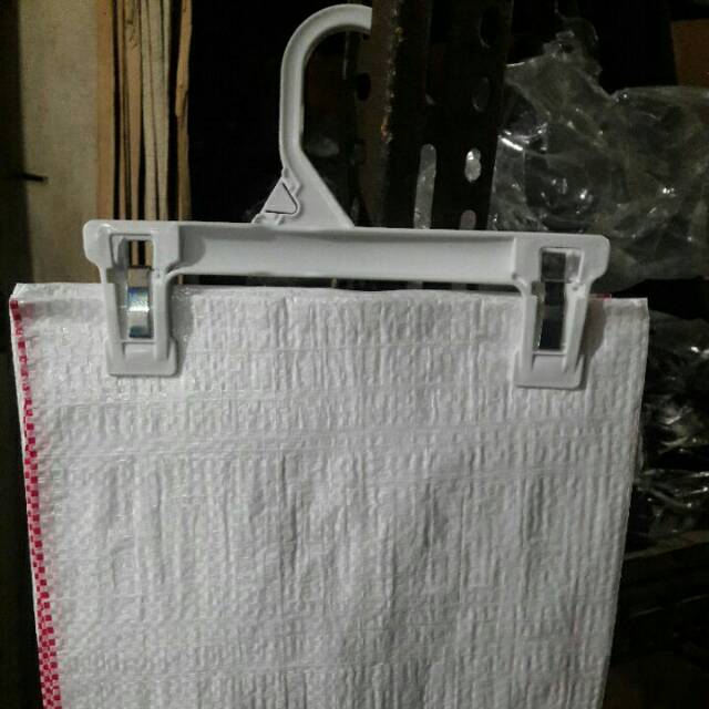 6 PCS Hanger gantungan jepit 20 cm // 25 cm // 30 cm