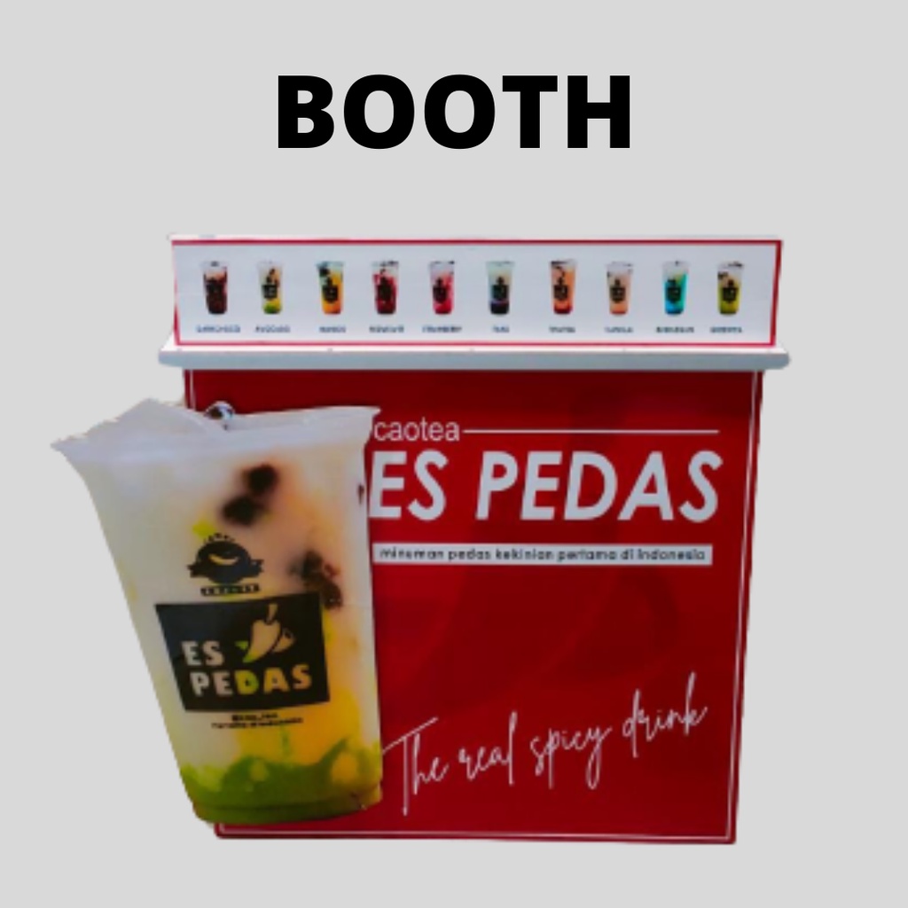 Booth Caotea Es Pedas