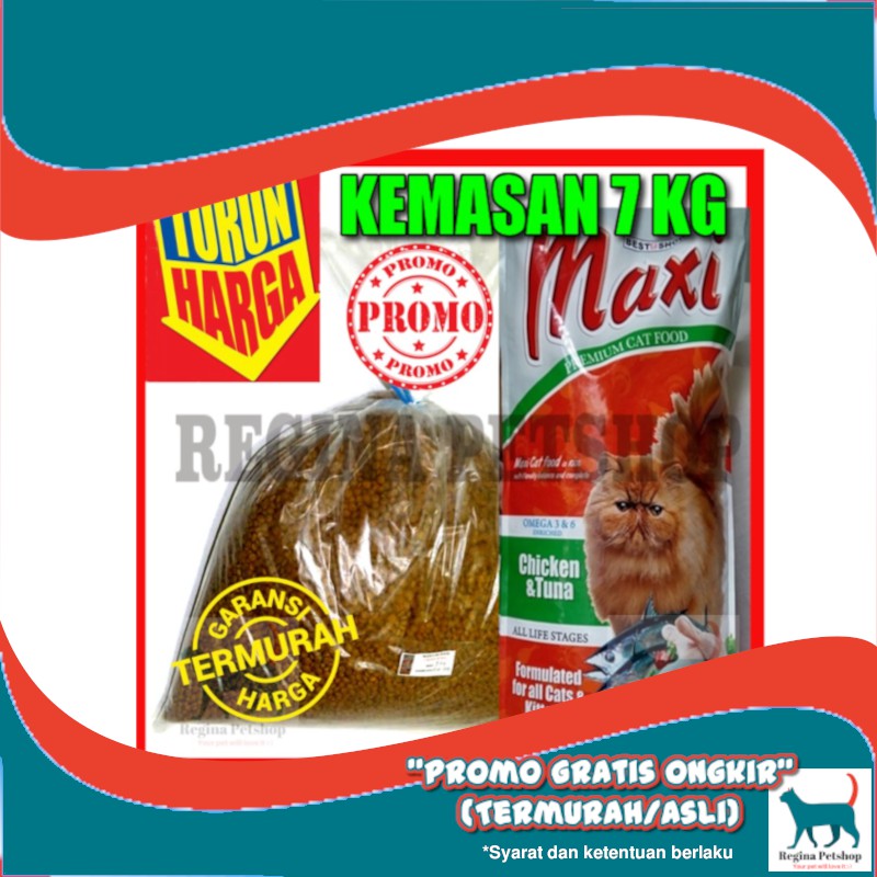 Makanan Kucing MAXI 7KG Kitten dan Adult Cat Food CHICKEN