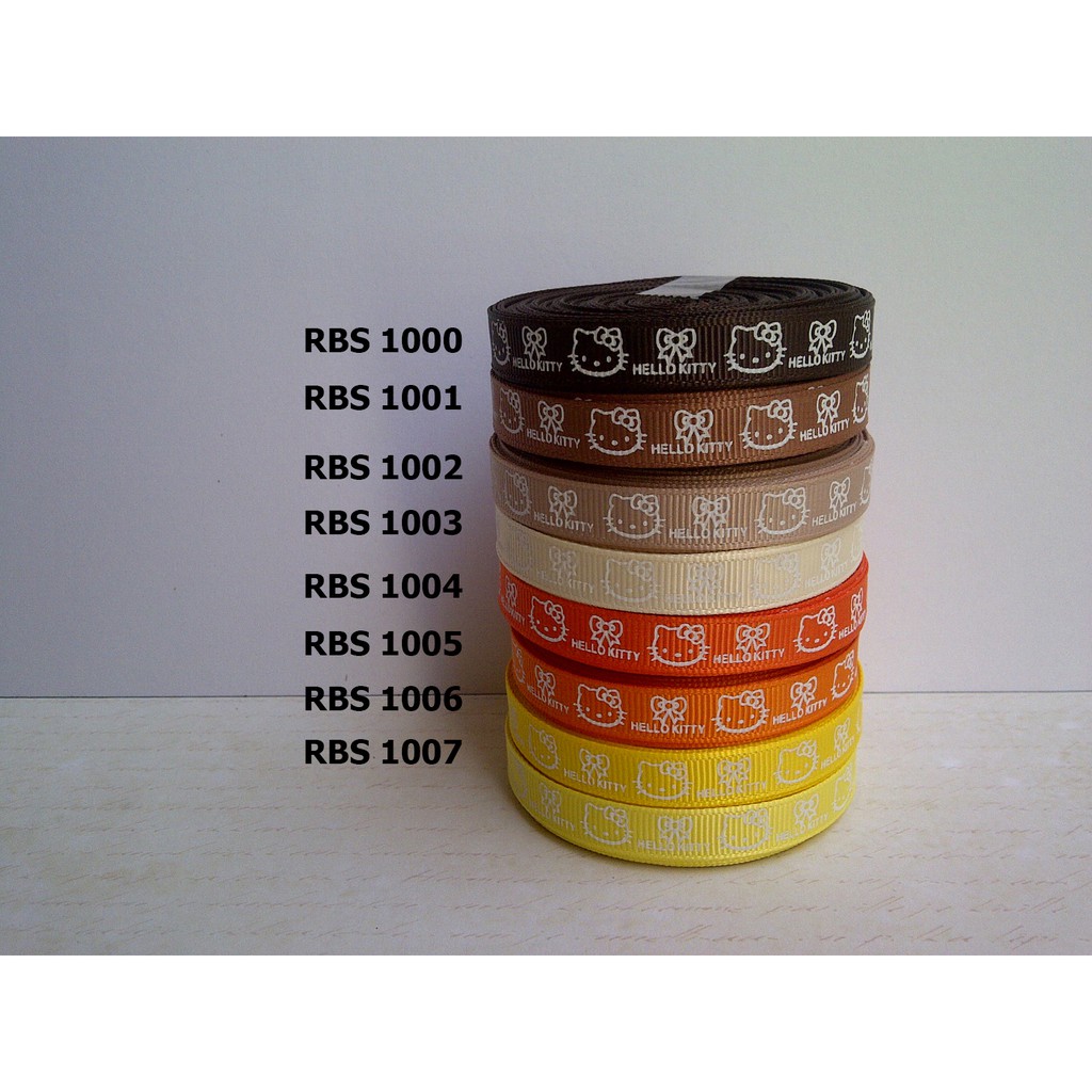 

[10 YARD] PITA GROSGRAIN MOTIF HELLO KITTY SALE RBS 1000,1001,1002,1003,1004,1005,1006,1007