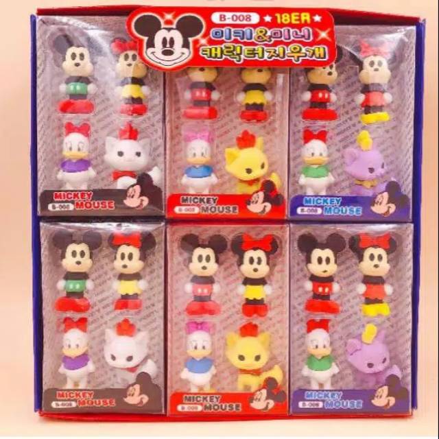 

Penghapus pensil disney/ penghapus mickey minnie / eraser
