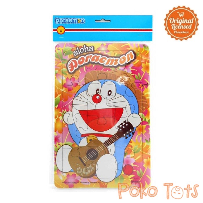 Happy Toon Doraemon Puzzle Karton 12pcs Original License