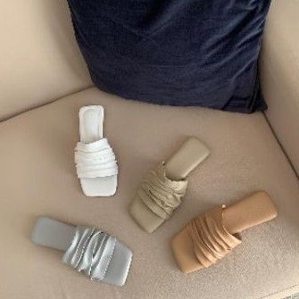 BNIB Pixfootwear x honeykwk Namu sandals white size 36