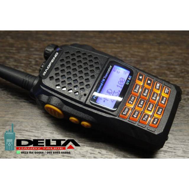 HT Handy Talkie Pofung UV-6R UV6R 7Watt
