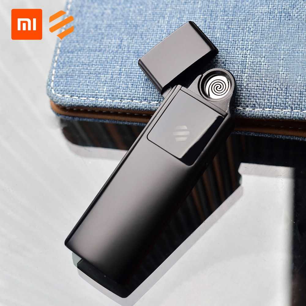 Beebest Korek Api Elektrik Touch Rechargeable Lighter - L101-Hitam